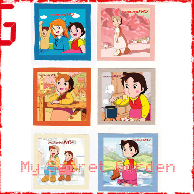 Heidi Girl Of The Alps ( Arupusu no Shojo Haiji ) アルプスの少女ハイジ anime Cloth Patch or Magnet Set 2a or 2b